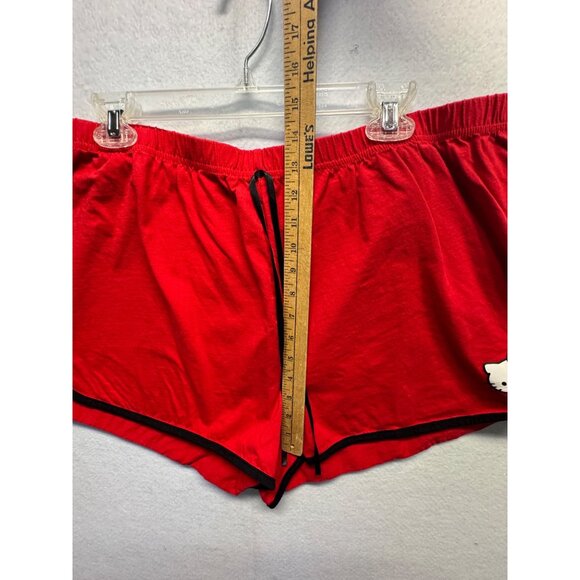 Red Hello Kitty Womens Lounge Shorts Size 5XL By Shein - Picture 4 of 6